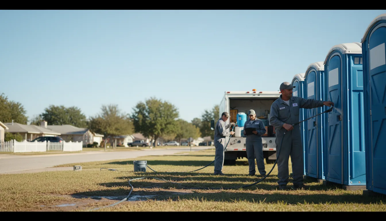Long-Term Portable Toilet Rental in Whitsett, TX near me